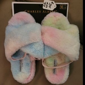 Charles Albert medium tye dye slippers